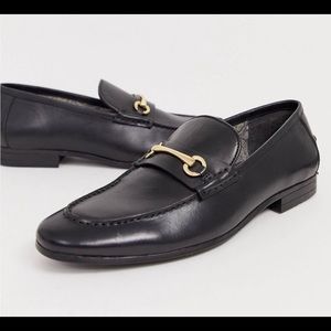 Silver Street/ASOS Black Loafers